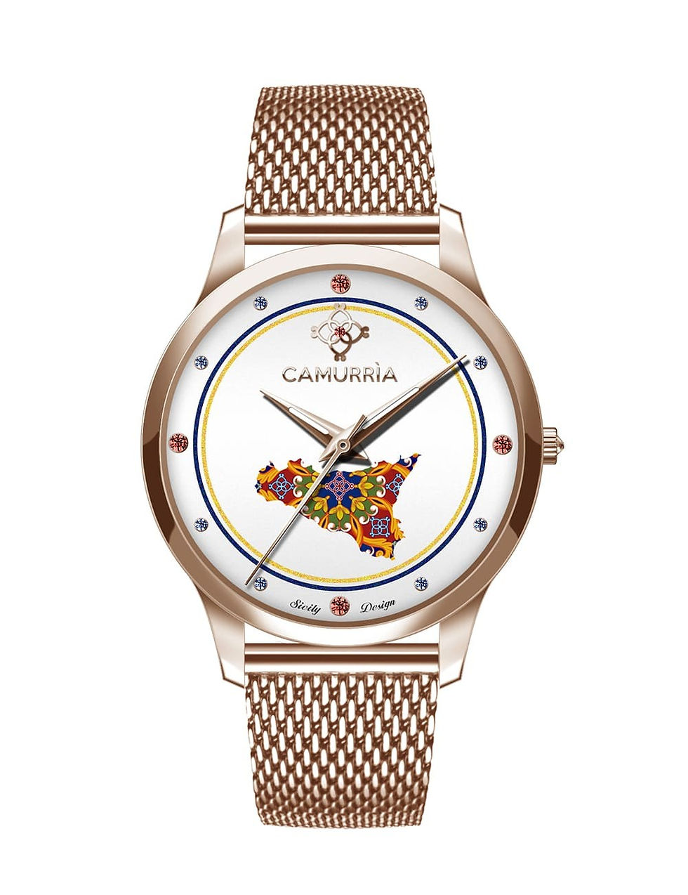 Orologio Milano Rosegold Sicilia bedda CW32RS1