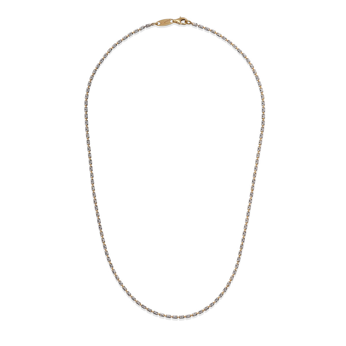 Collana in argento placcato oro 41cm 998