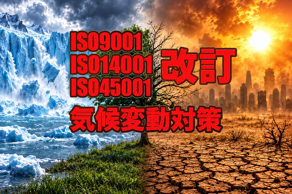 ISO9001・ISO14001・ISO45001改訂