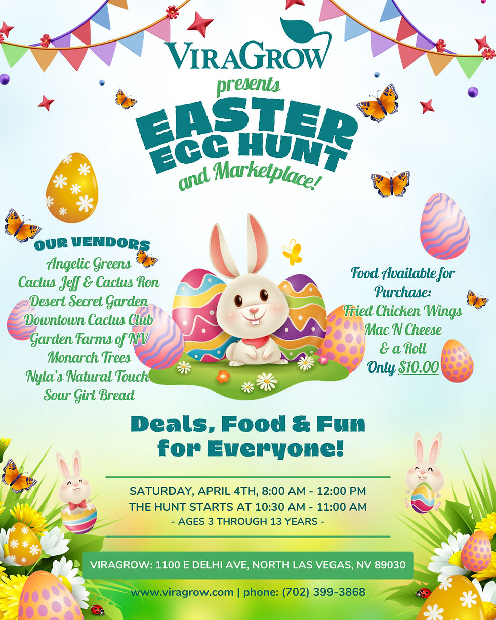 Viragrow Marketplace Easter Celebration!