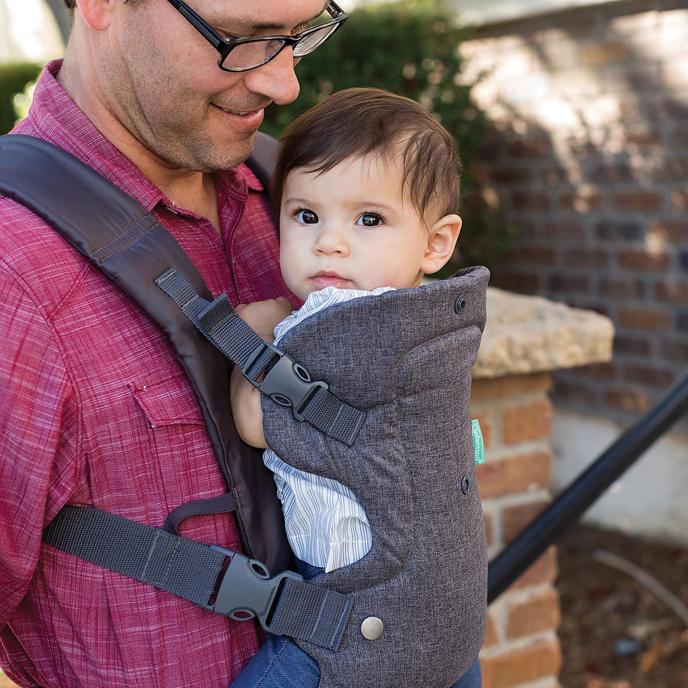 Thumbnail: Infantino Flip 4-in-1 Convertible Baby Carrier, Adjustable, Ergonomic Babywea...
