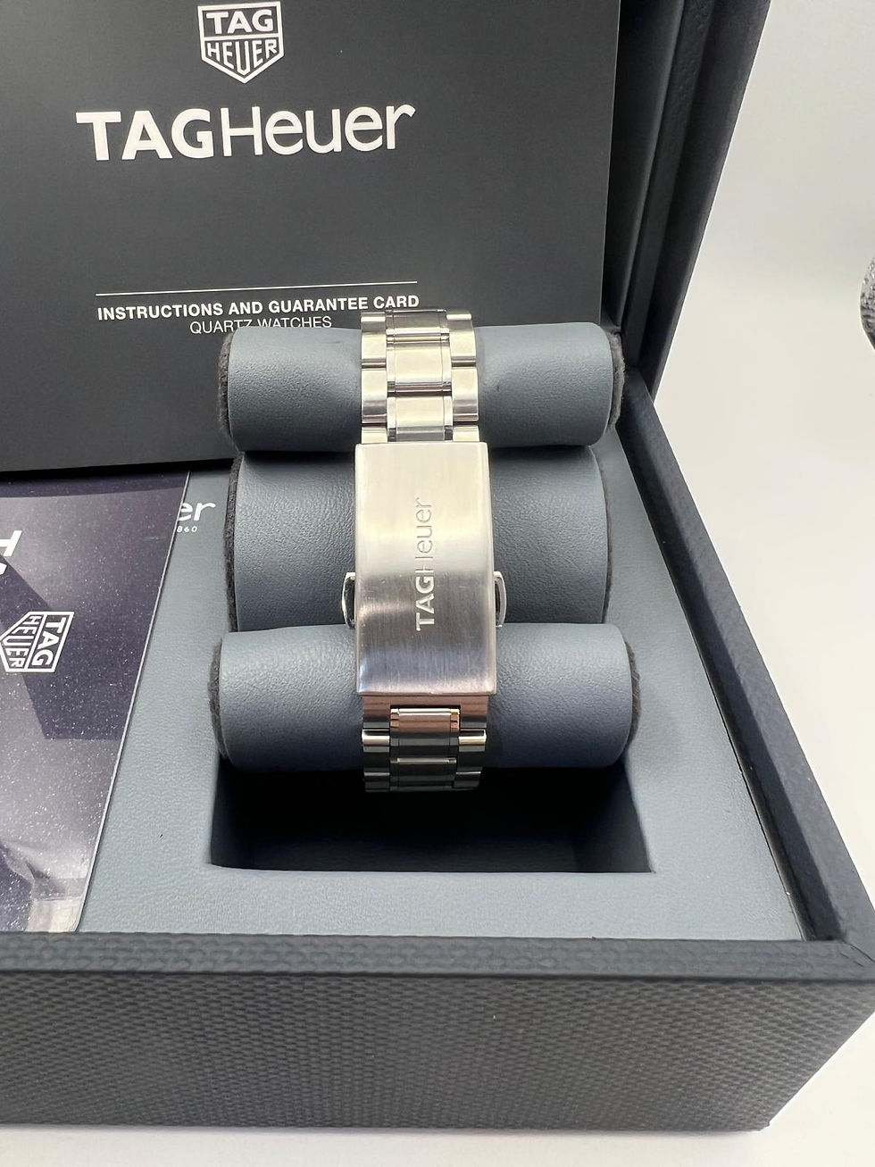 Thumbnail: TAG Heuer Formula 1 WAZ1118 Blue Dial Men’s Watch – Full Set