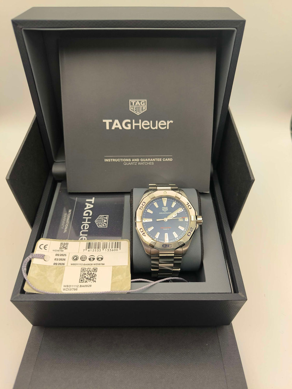 Thumbnail: TAG Heuer Aquaracer Blue Dial - WBD1112.BA0928