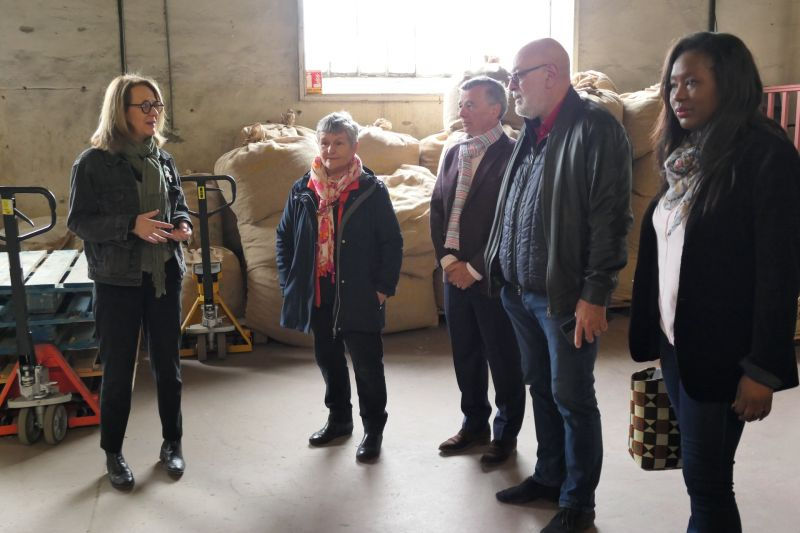 Visite du député Bruno Millienne