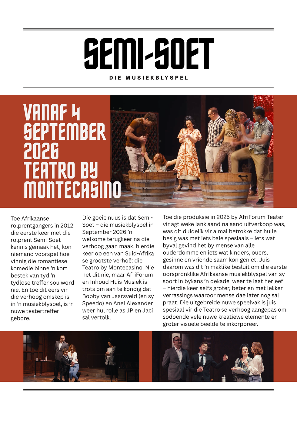 Semi Soet Musiekblyspel PG 1