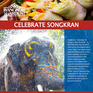 CELEBRATE SONGKRAN