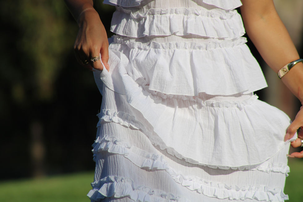Thumbnail: Layered Gauze Maxi Dress