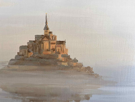 Balbuzard peinture à l'huile