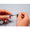 Tool for checking concentricity nail drill bits (RUCK)