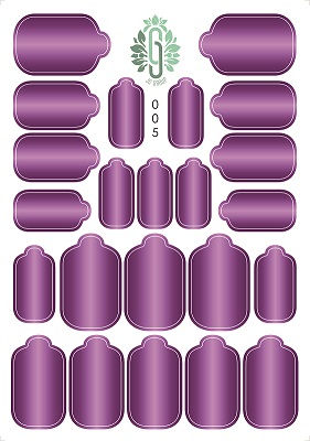 Films for manicure nail art 05