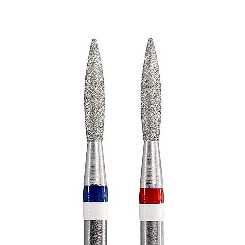 Typhoon, diamond nail drill bit with pearl (flame, teardrop) 856(866). 104. 242. 100. 023