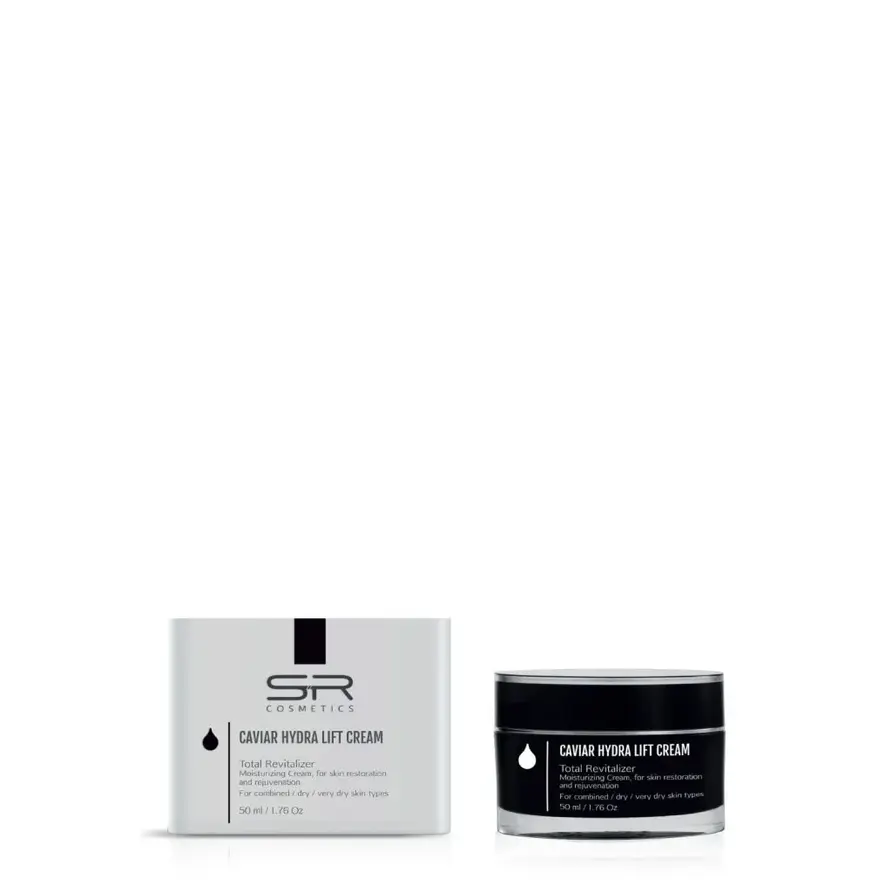 SR Cosmetics — קרם לחות קוויאר לשיקום ולהצערת העור