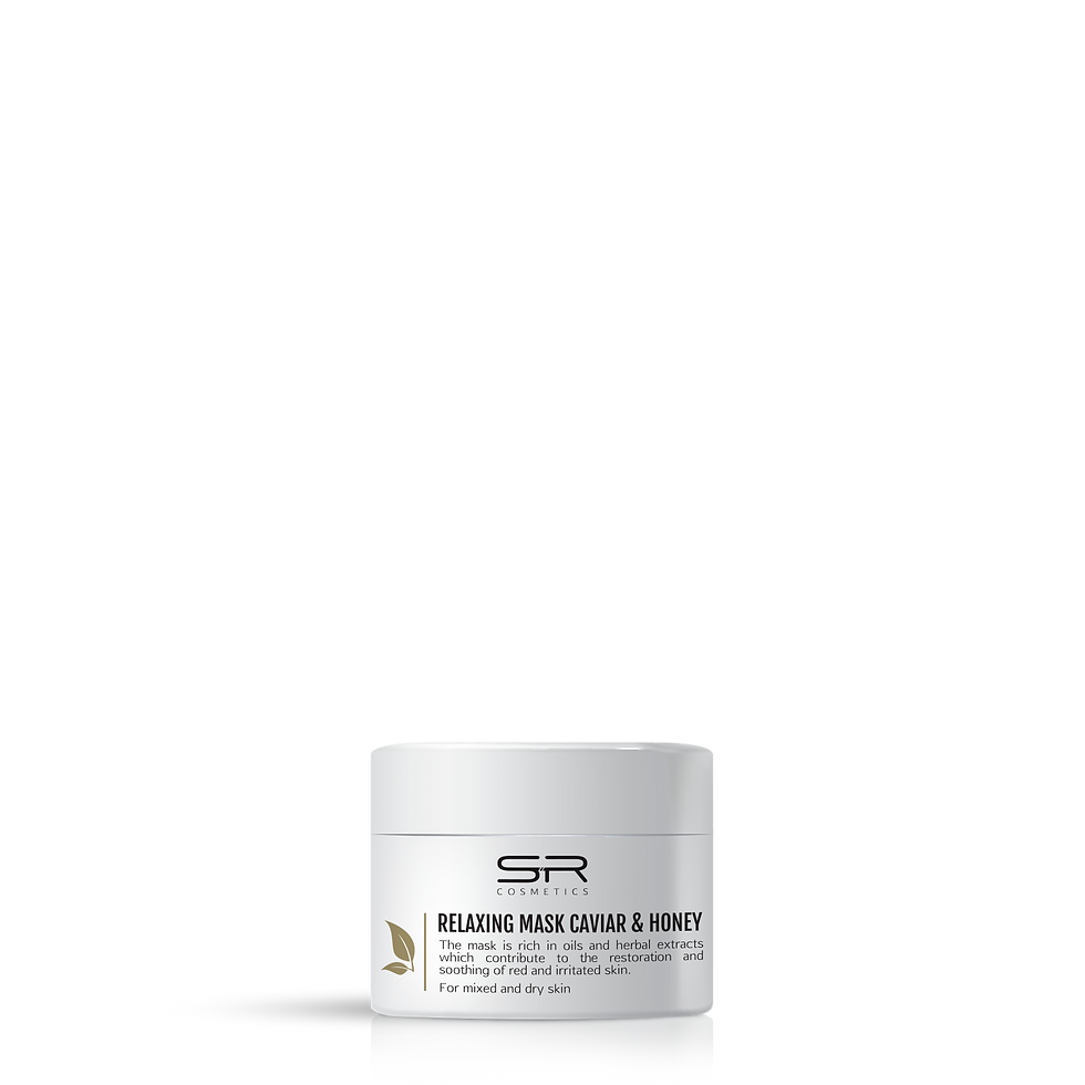SR Cosmetics — מסכת הרגעה קוויאר ודבש 250 מ"ל
