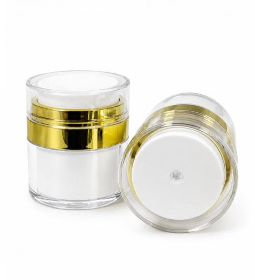 Jar with pump for gel 15ml