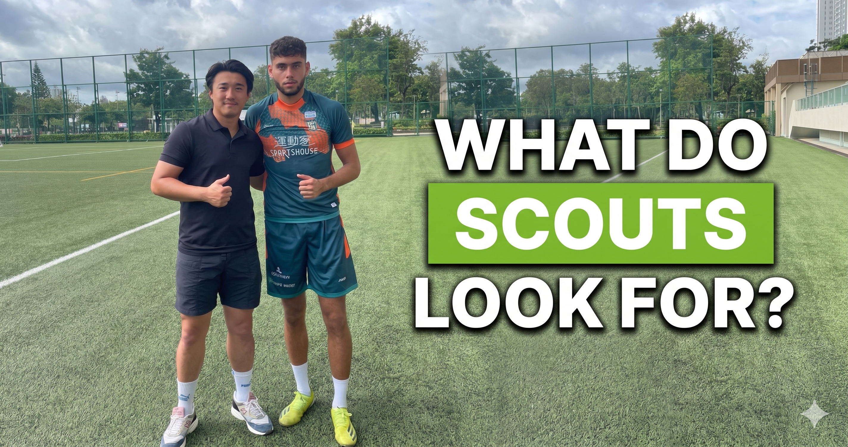 What do soccer scouts actually look for - body language, impact, mentality