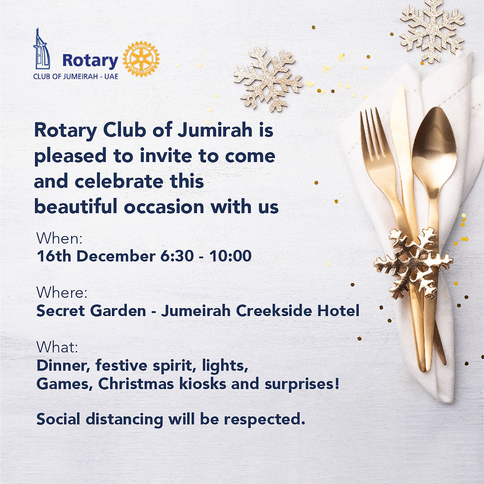 Rotary Jumeirah Christmas Party