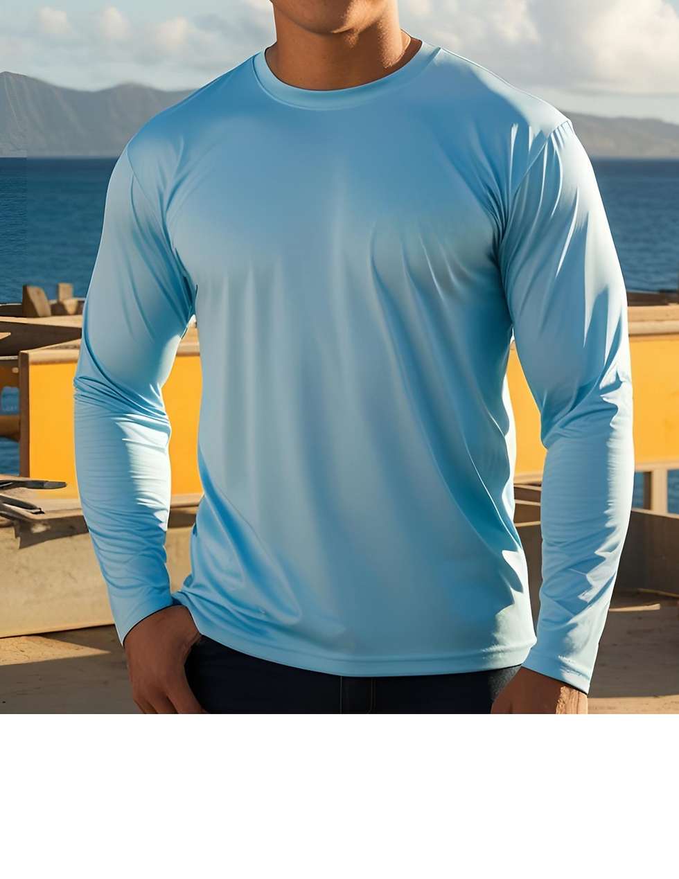 Thumbnail: Customized Men Long Sleeve Solar Protection T-Shirt