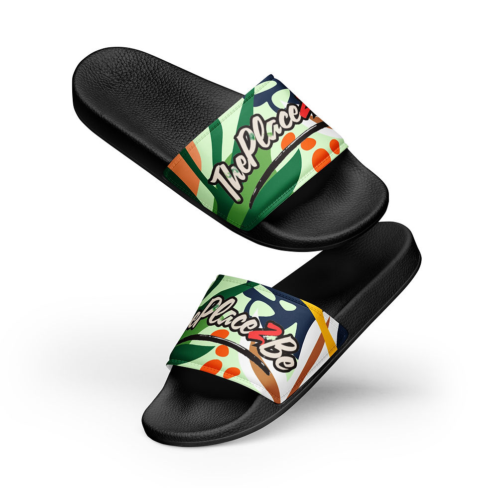 Thumbnail: THEPLACE2B Women's slides LIMITED EDITION 