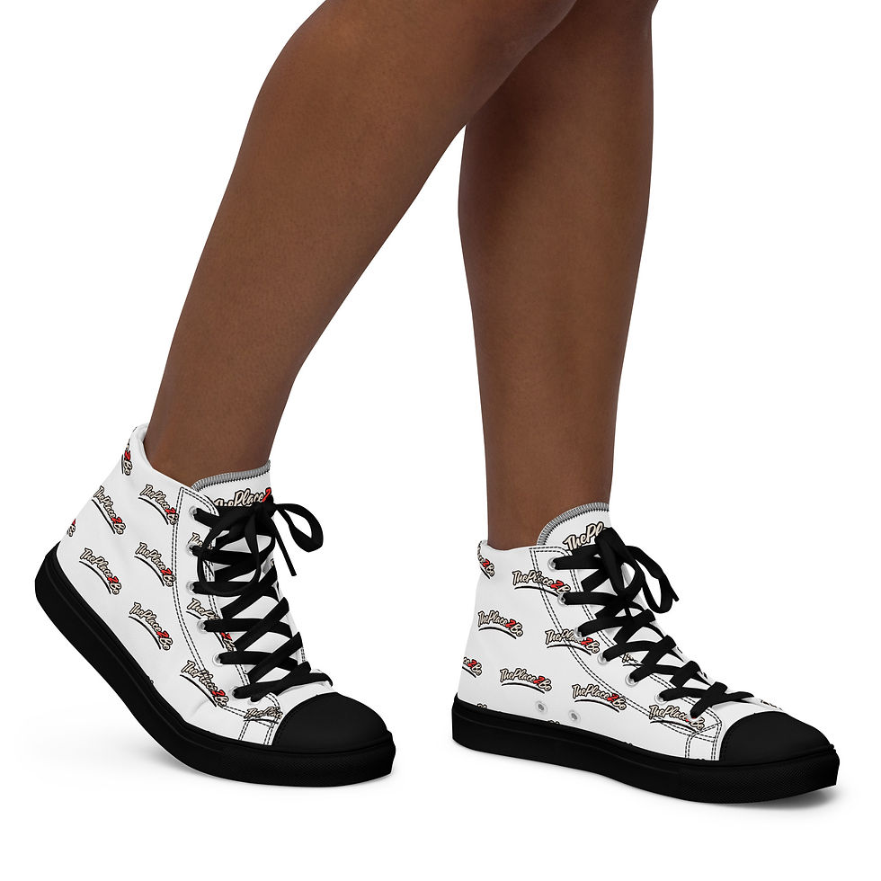 Thumbnail: THEPLACE2BE Women’s high top canvas shoes