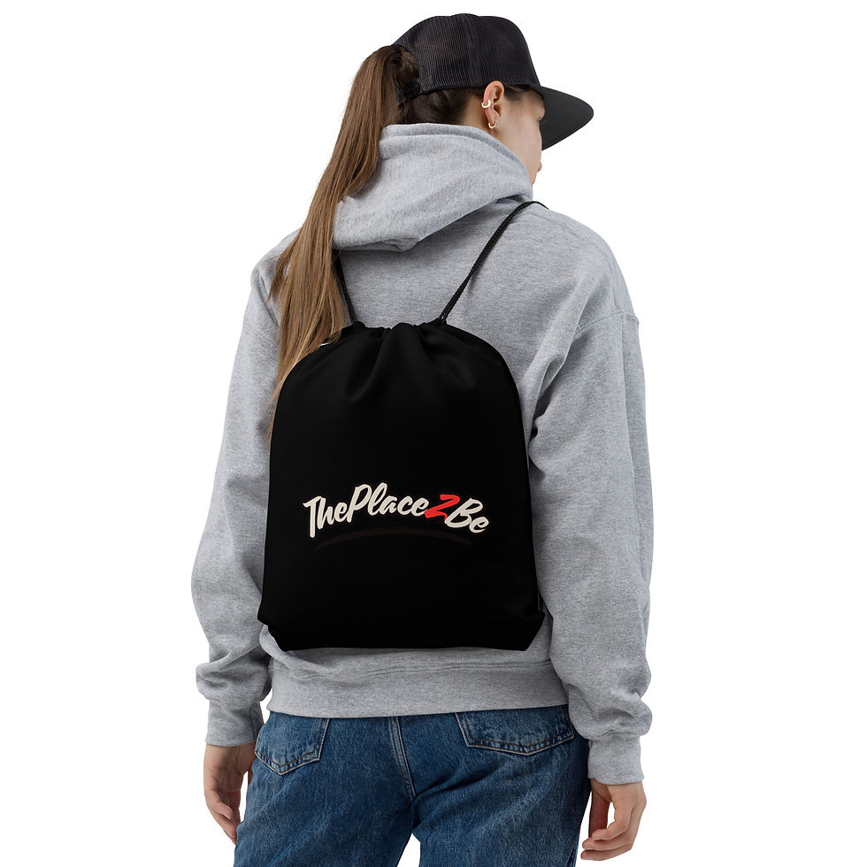 Thumbnail: THEPLACE2BE Drawstring Bag