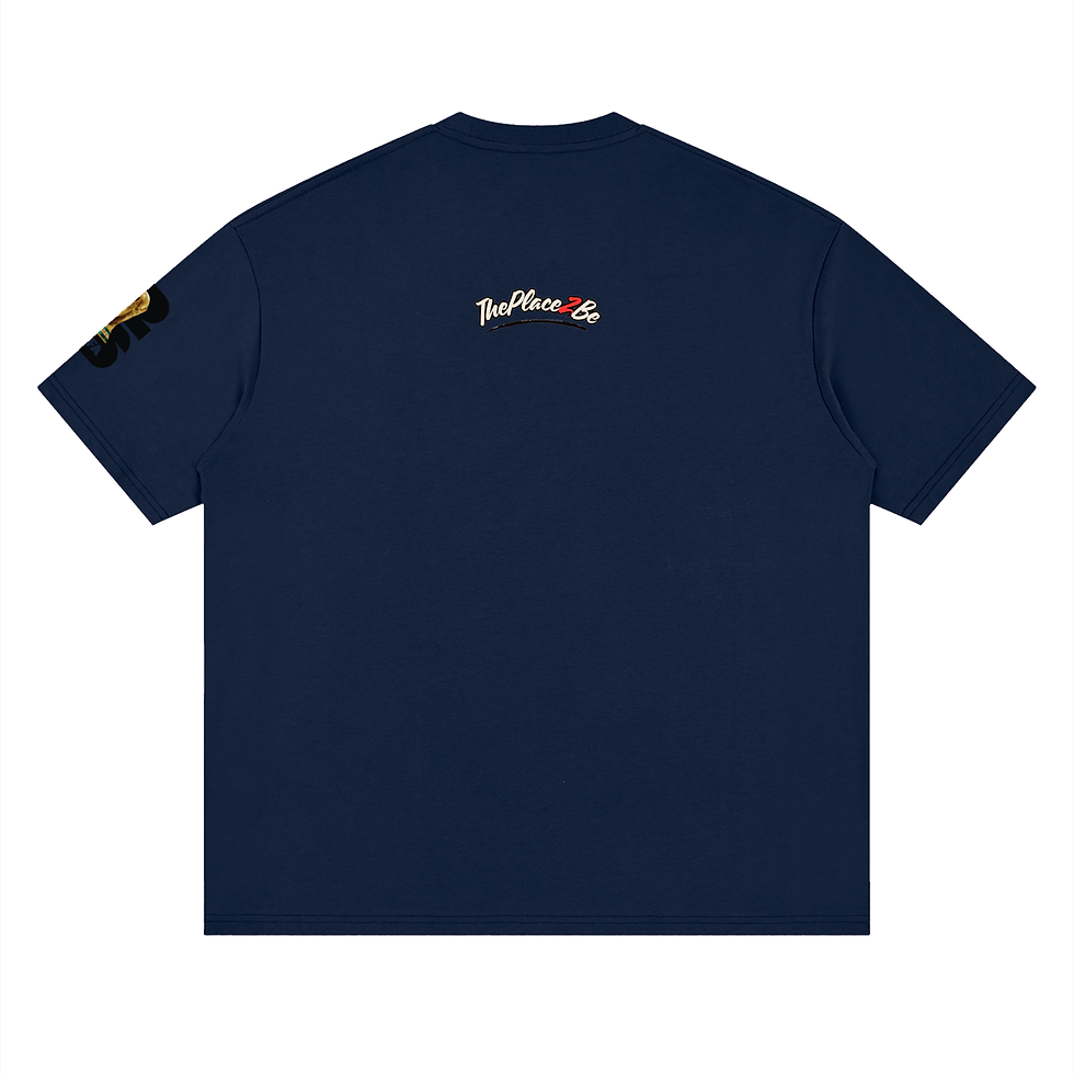 Thumbnail: THEPLACE2BE FIFA EDITION Streetwear Loose Drop Shoulder T-Shirt (BALOGUN)