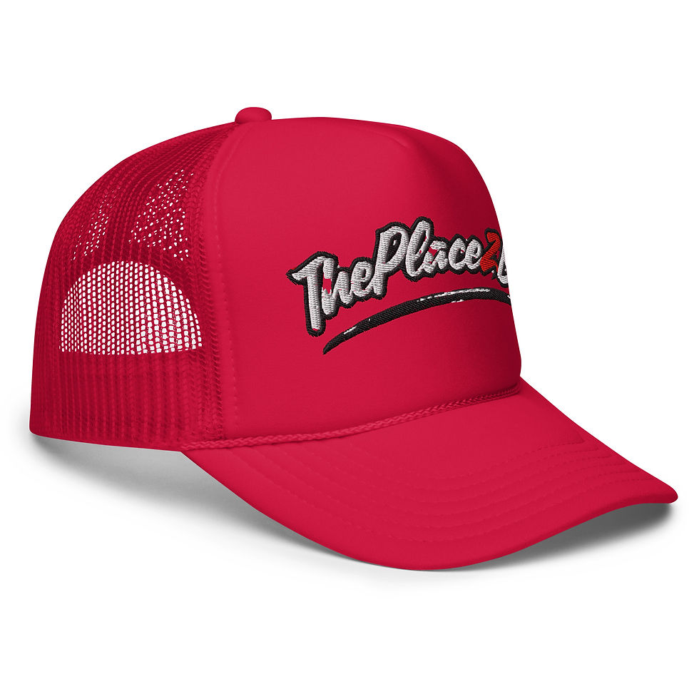 Thumbnail: THEPLACE2BE FOAM TRUCKER HAT