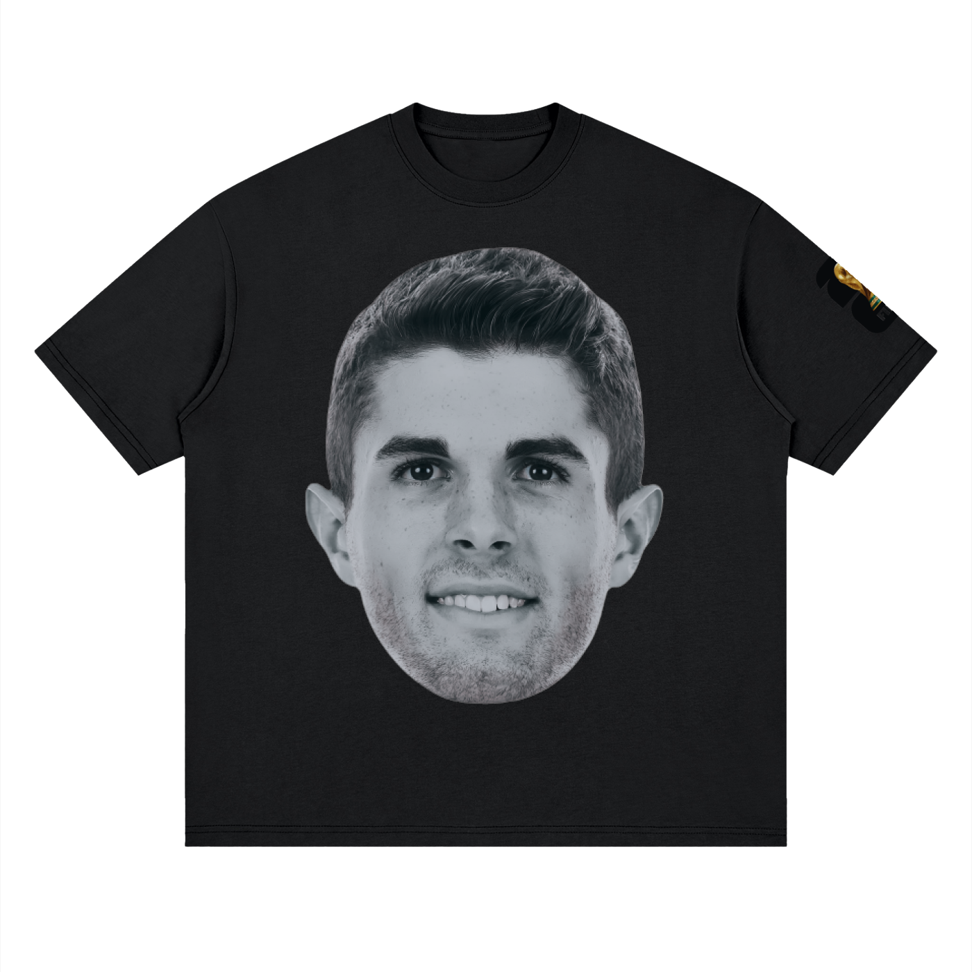 THEPLACE2BE FIFA EDITION Streetwear Loose Drop Shoulder T-Shirt (Pulisic)