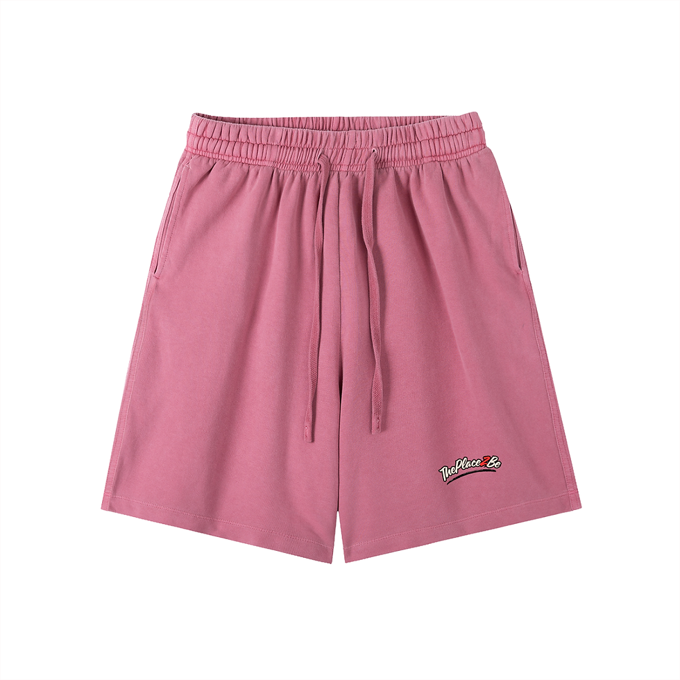 Thumbnail: THEPLACE2BE Vintage Wash Cotton Shorts
