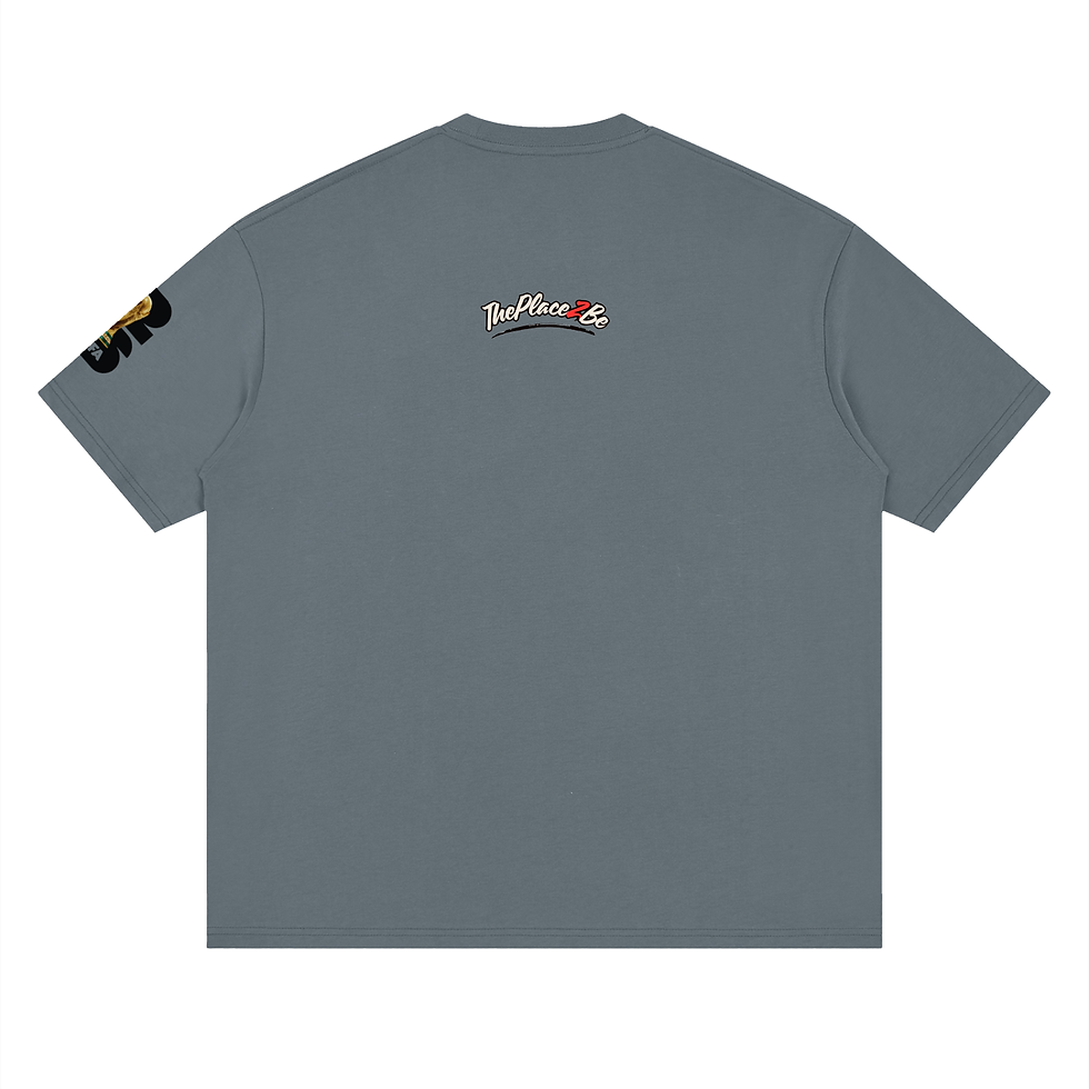 Thumbnail: THEPLACE2BE FIFA EDITION Streetwear Loose Drop Shoulder T-Shirt (YAMAL)