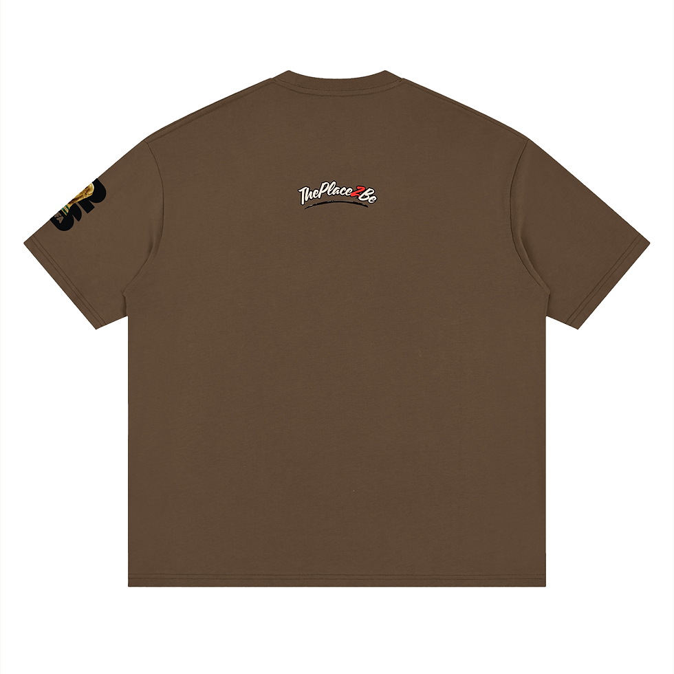 Thumbnail: THEPLACE2BE FIFA EDITION Streetwear Loose Drop Shoulder T-Shirt (BALOGUN)