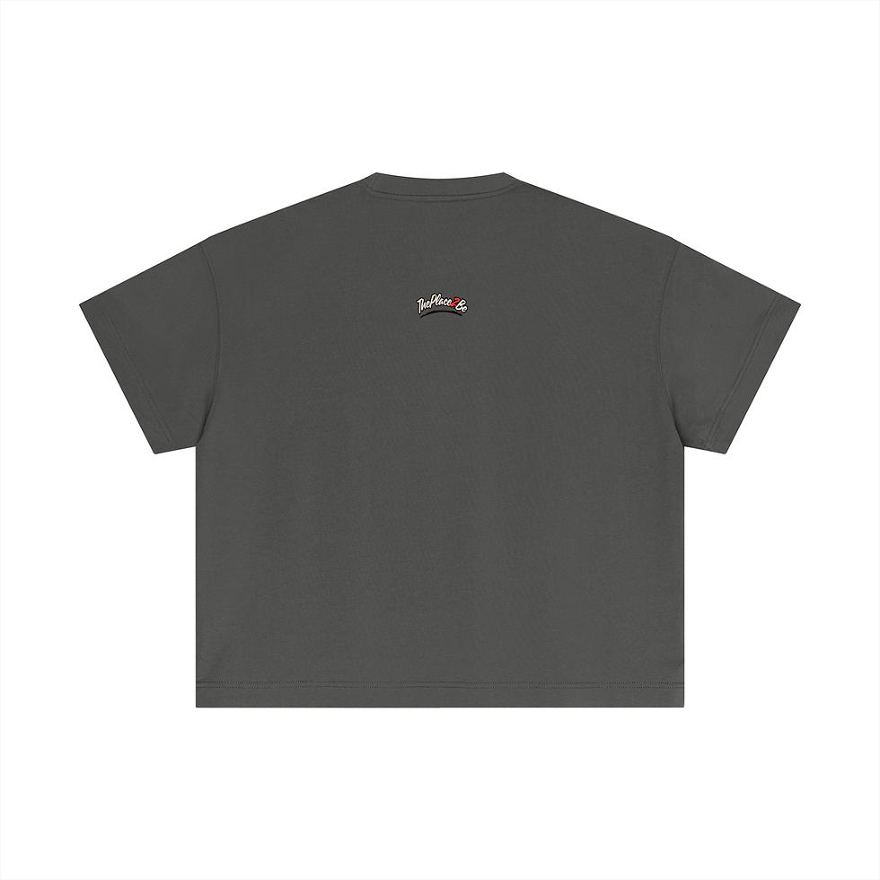 Thumbnail: THEPLACE2BE Essential Cotton Boxy T-Shirt (COOL BART)