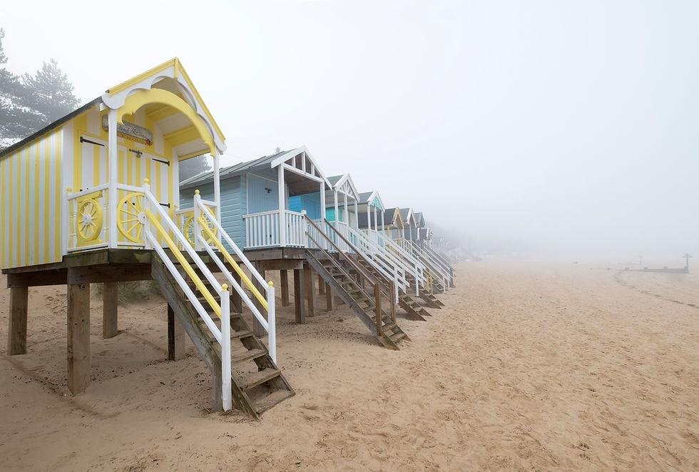 Our beach hut days