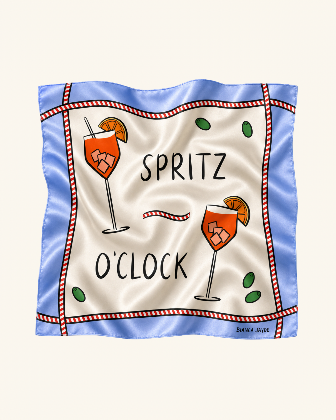 Aperol Spritz Scarf