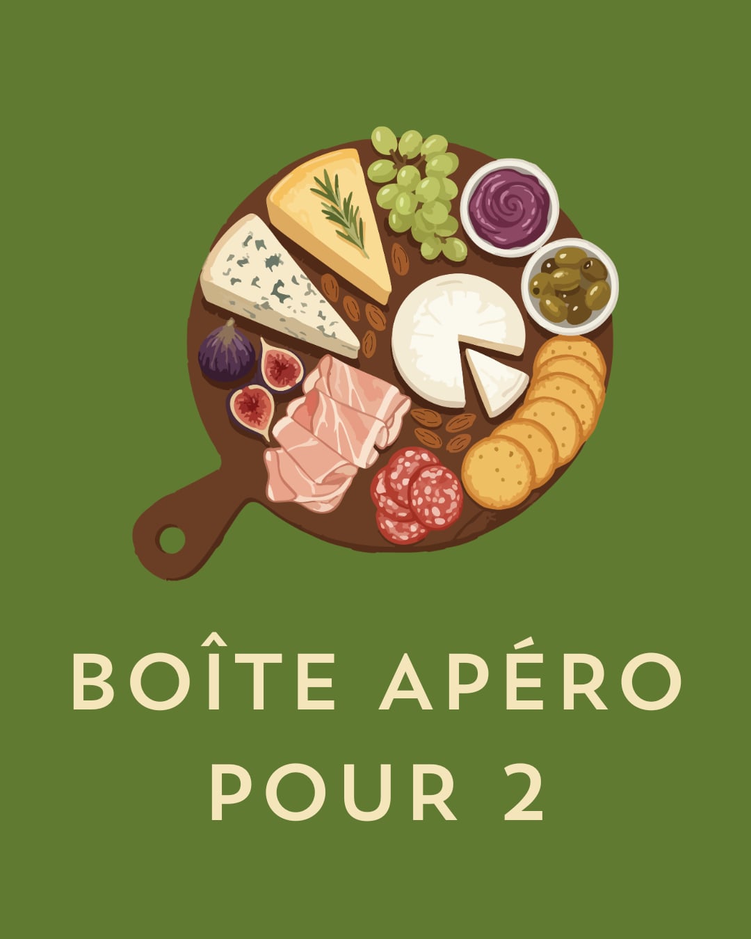 Boîte apéro pour 2 - Florent charcuteries artisanales