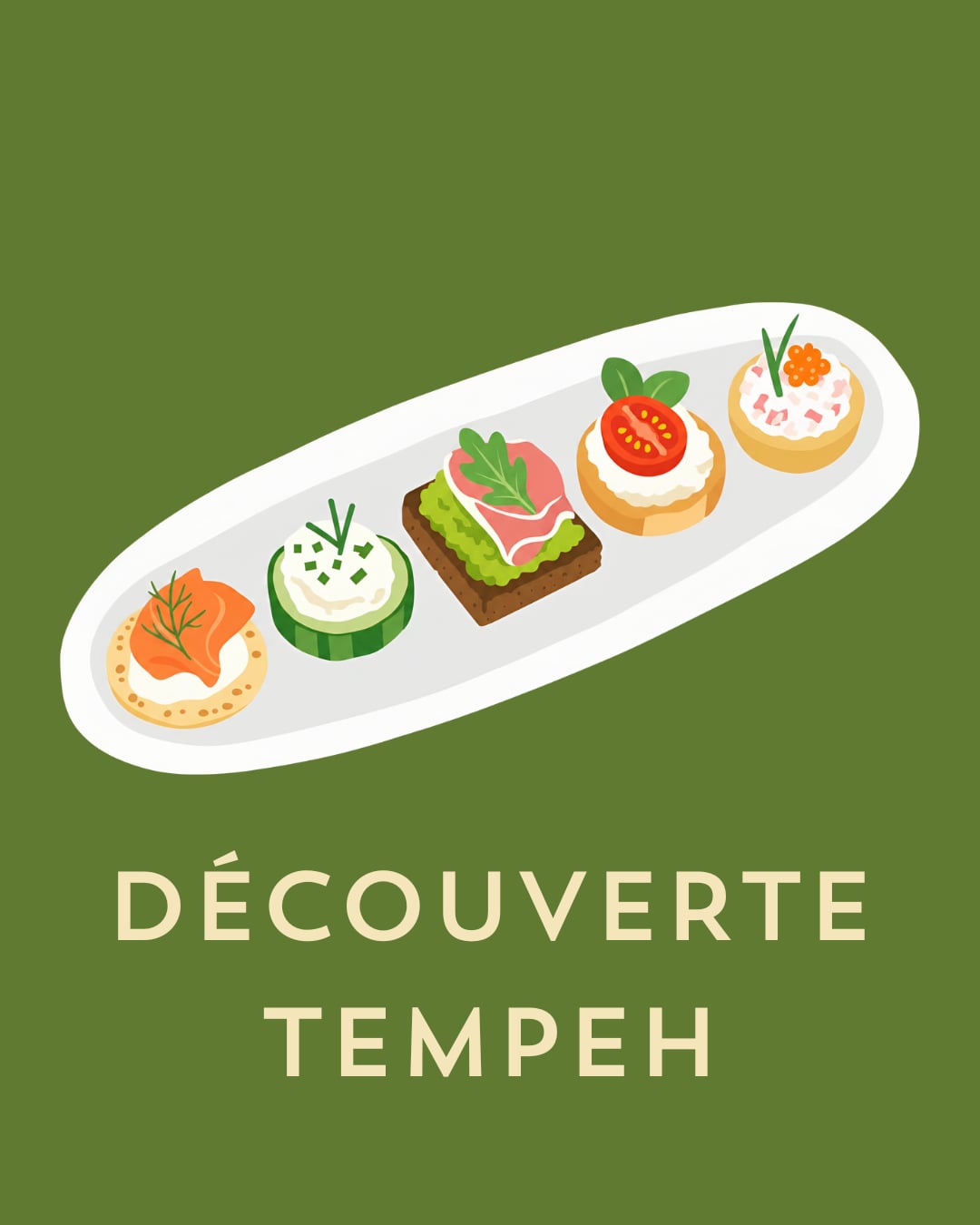 Bouchées découverte au tempeh - La fermenterie du Père Canuel