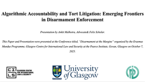 Algorithmic Accountability and ATS Tort Litigation: A Hybrid Model for Disarmament Enforcement