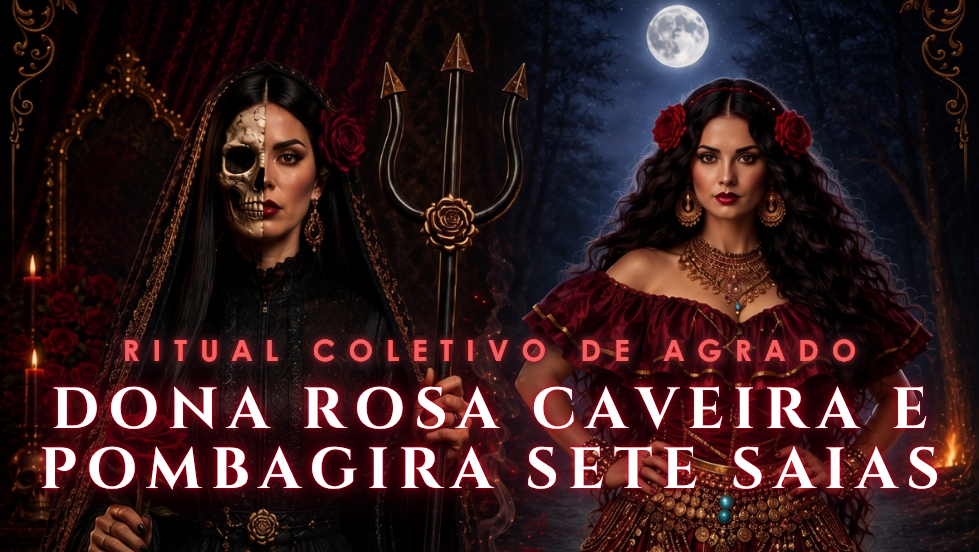 Ritual Coletivo de Agrado com Dona Rosa Caveira e Pombagira Sete Saias