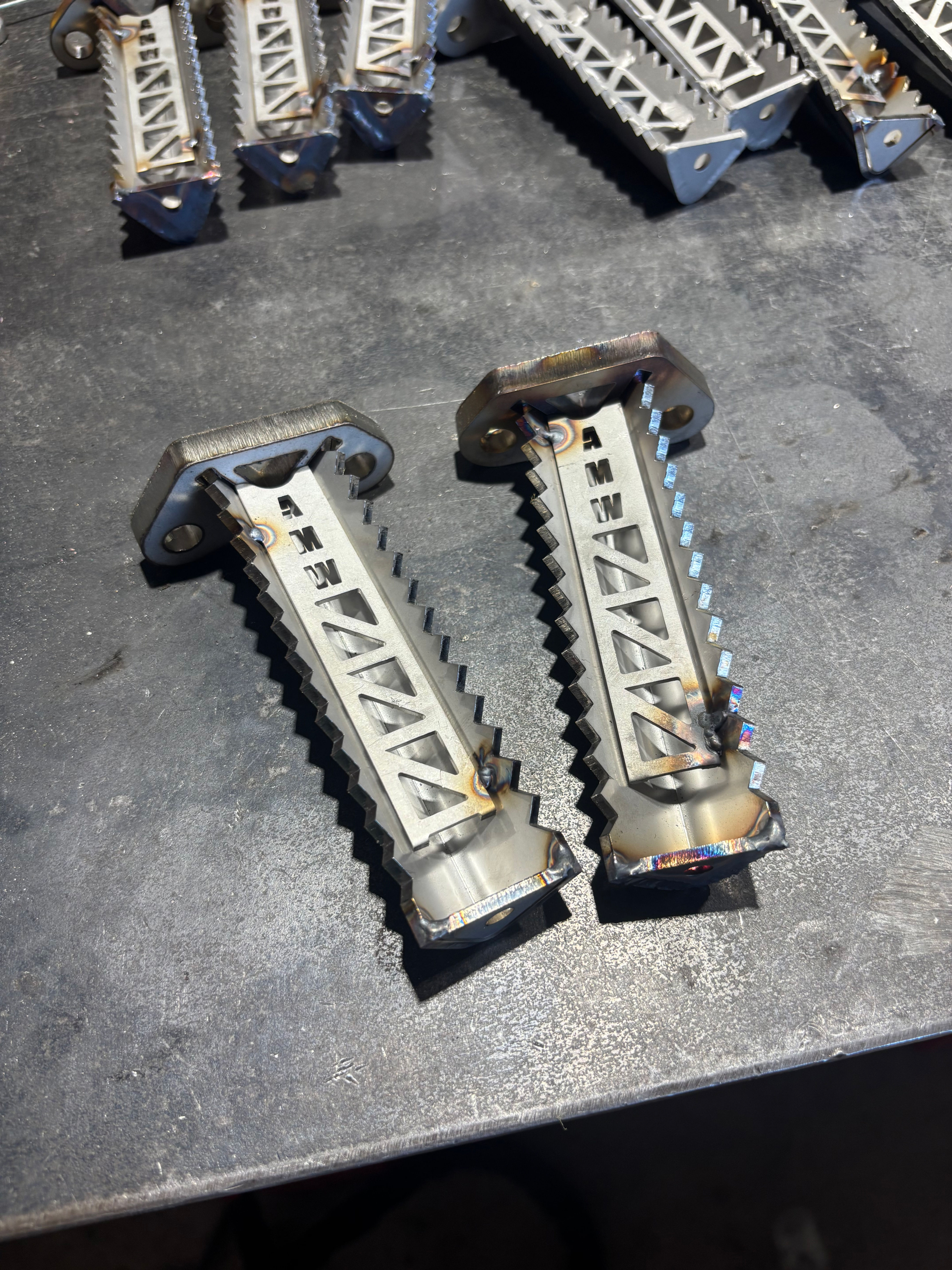 Honda TRX450R Lightweight Stainless Steel Foot Pegs