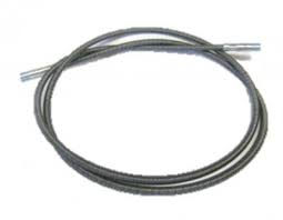 Close-up view of a 12mm Lister linga coiled on a wooden surface