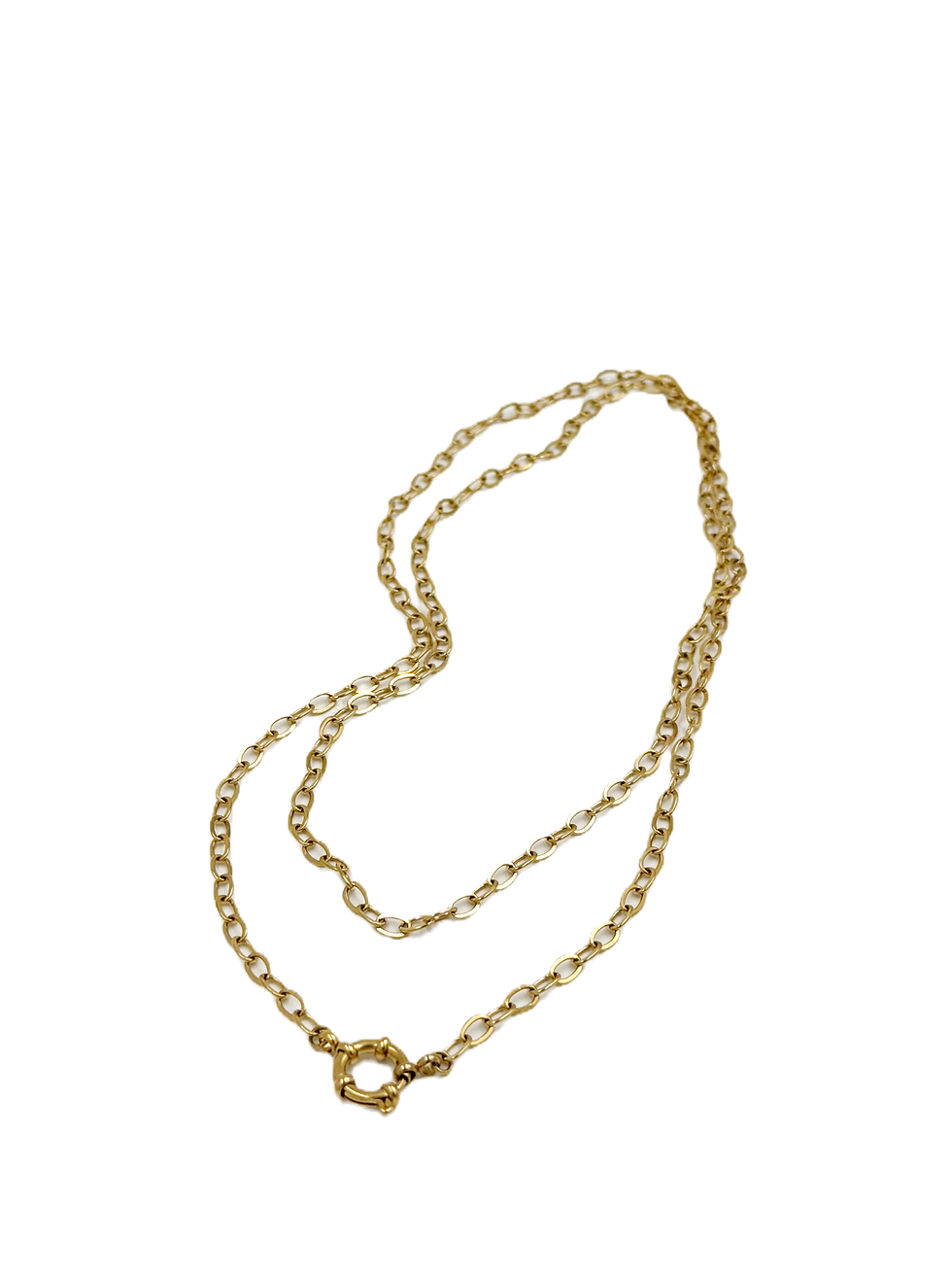 Vooraanzicht double anker ketting