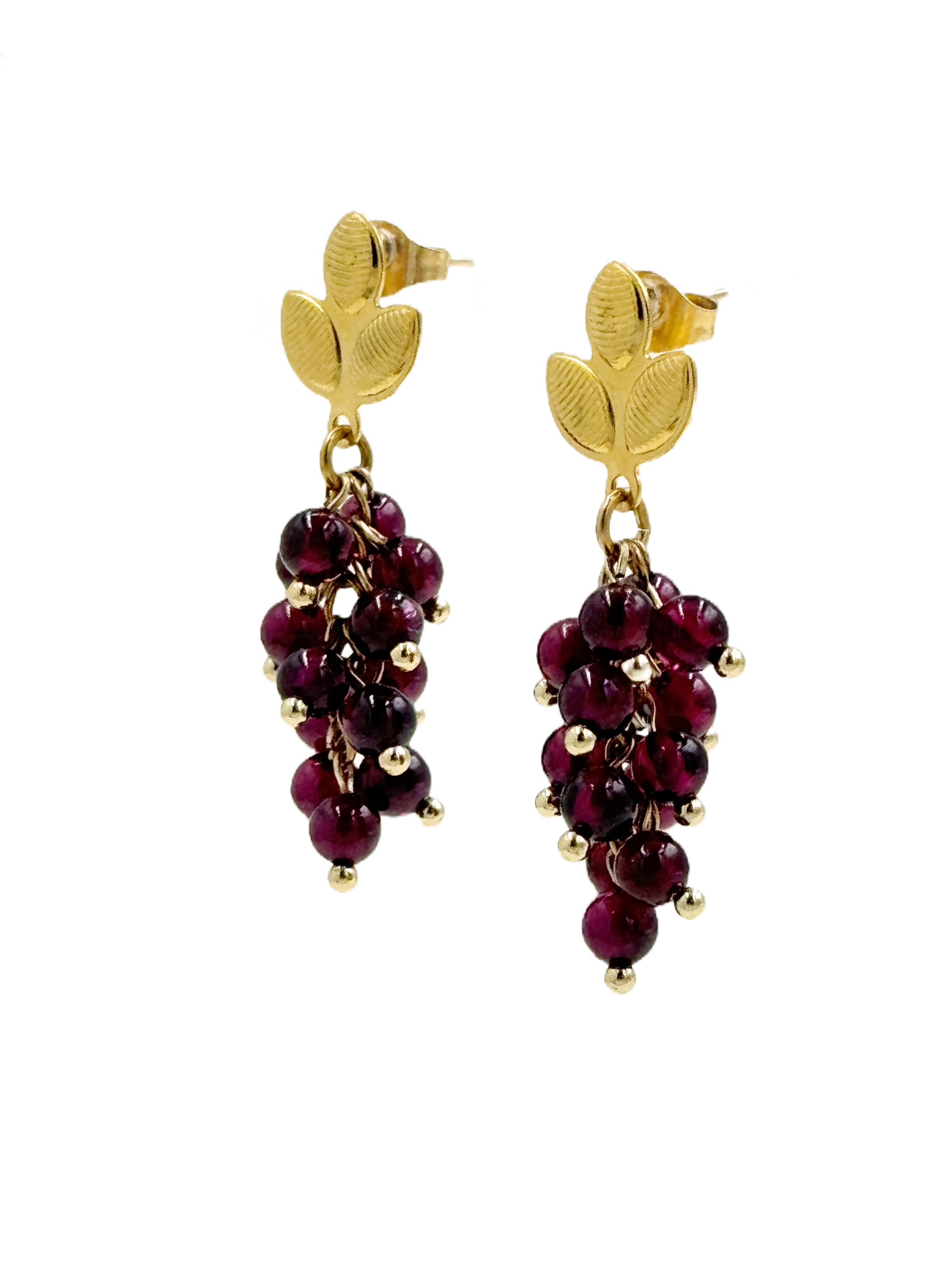 Vooraanzicht Berry oorbel