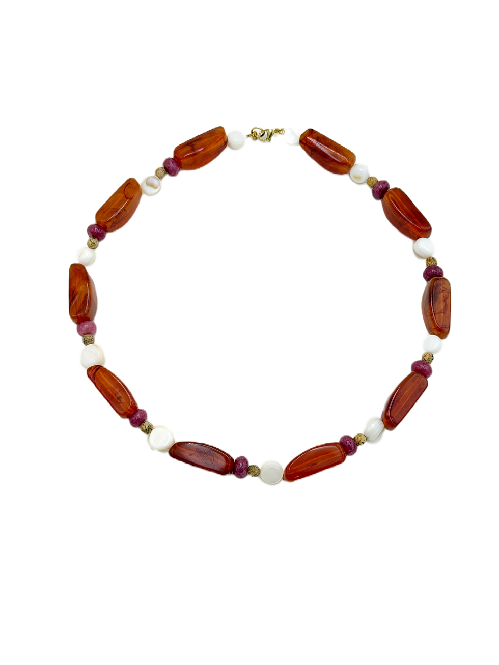 Peach ketting