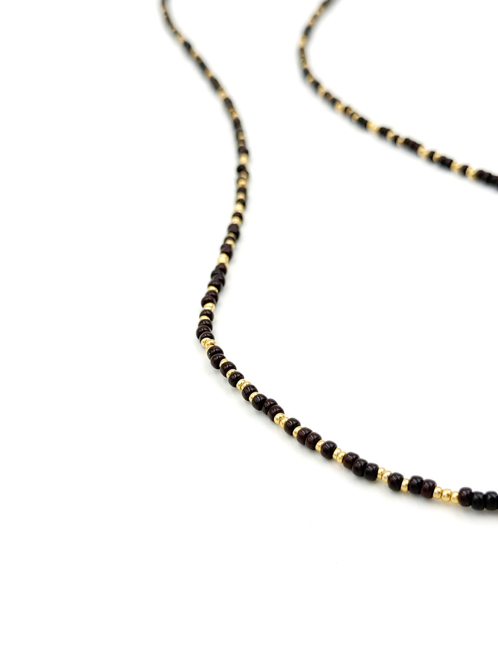 Thumbnail: Zijaanzicht ketting Kaia