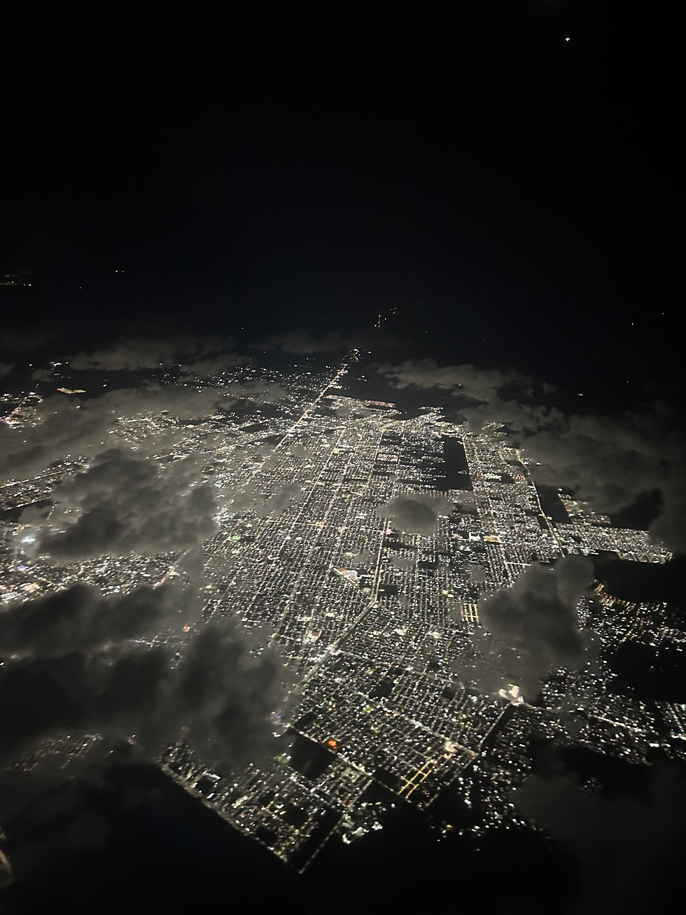 For this photo I used lines by taking the photo of the city that has lots of roads. I used value Because there is black grey and white throughout the photo.