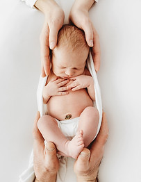 une séance photo naissance pour ce nourrisson près d'Artenay