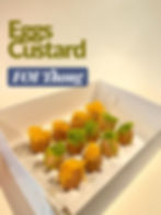 Egg Custard ( Easter) & FOI Thong