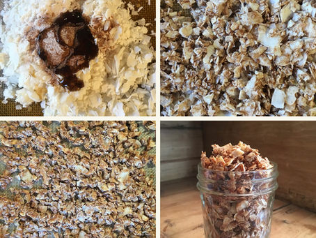 Maple Cinnamon Coconut Chips