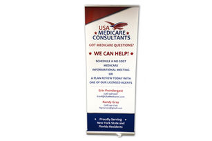 Medicare Retractable Banner