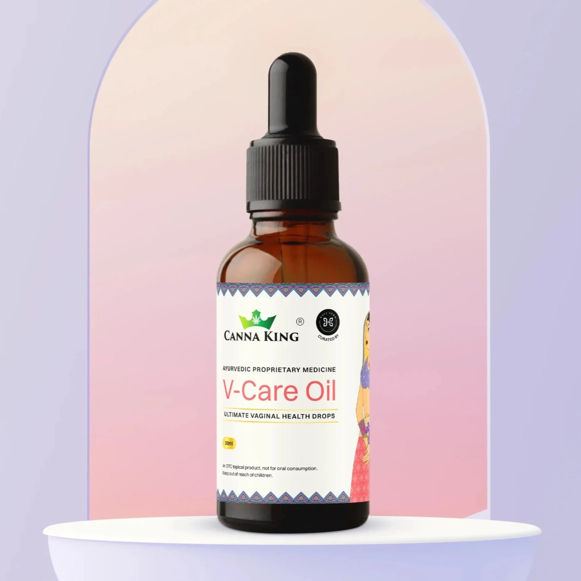 V- Care Oil- Ultimate Vaginal Health Drops (30ml )