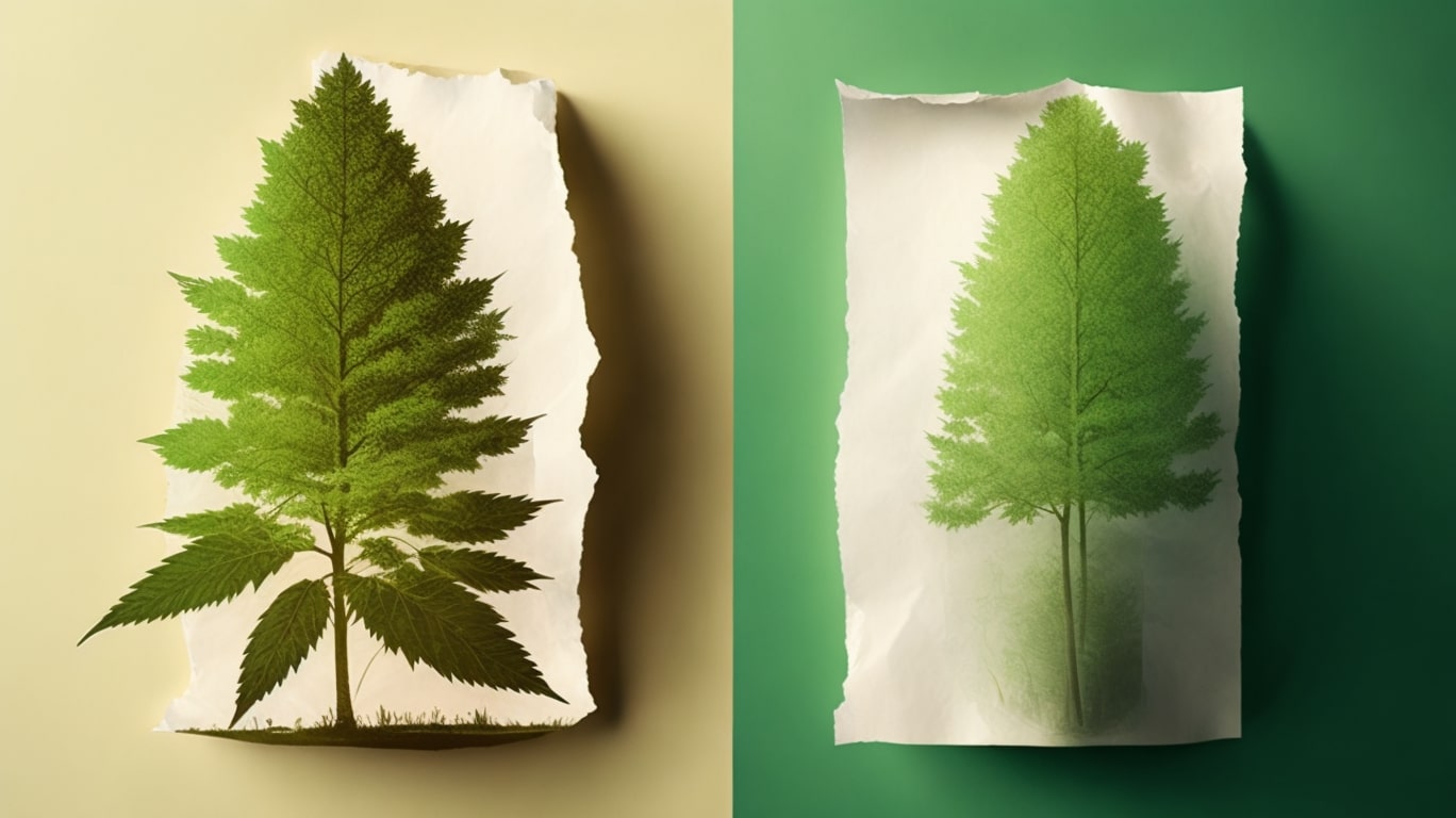 Hemp paper vs Tree Paper